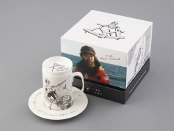 Бокал с крышкой в подарочной упаковке, форма Top. рисунок Путь на Север, арт. 81.32934.00.1