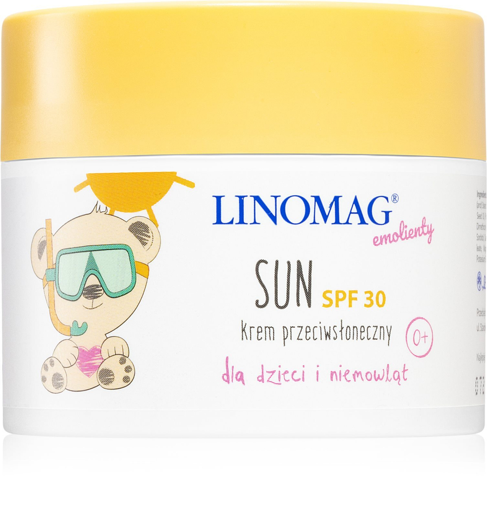 Linomag Sun SPF 30 - солнцезащитный крем для детей /  SPF 30 50  ml  / GTIN 5900558000536