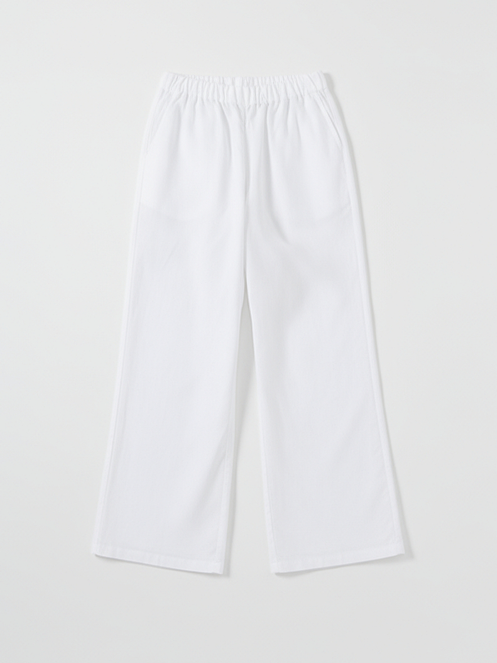 Широкие легкие брюки из поплина