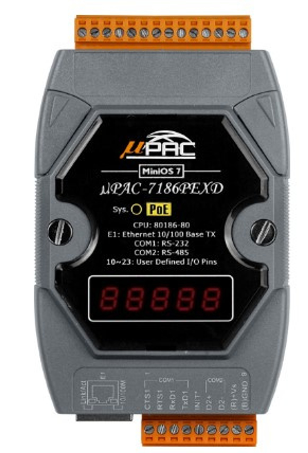 Коммутатор ICP DAS uPAC-7186PEXD-G CR
