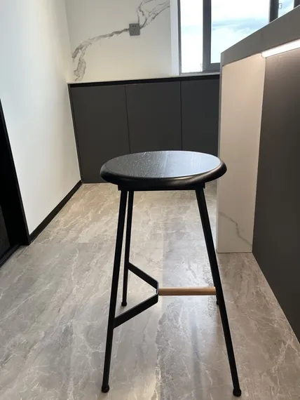 Полубарный Mont, 65 см, черный