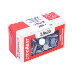 ГВОЗДИ ТОЛЕВЫЕ СТРОЙБАТ ЕВРО ОЦИНК 2,8Х20ММ 200Г