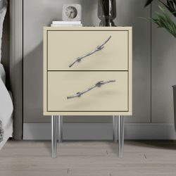 Тумба Арт Колор matte Стайл Сильвер Серый шелк матовый