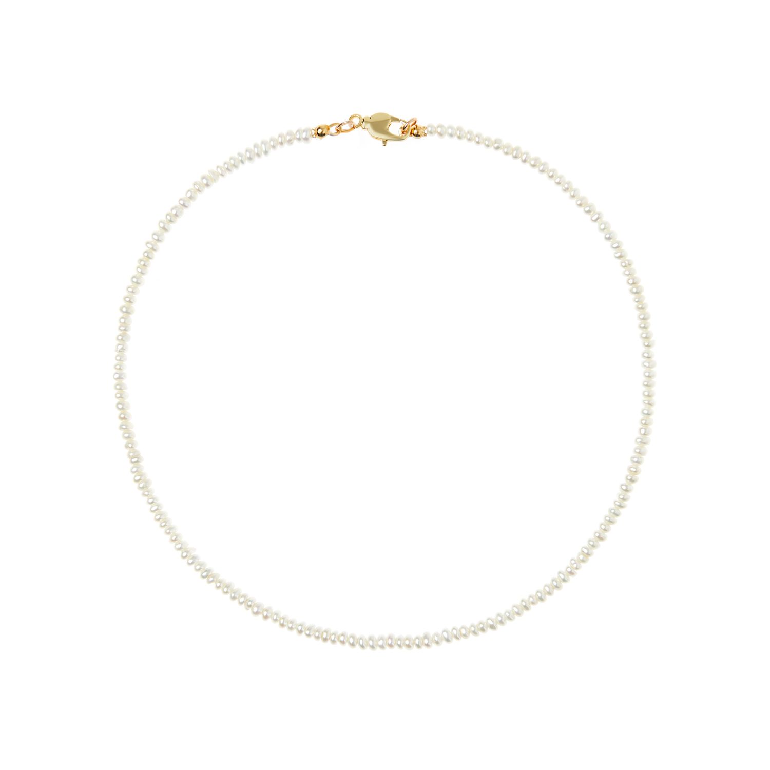 Колье Tiny Simple Pearl Necklace