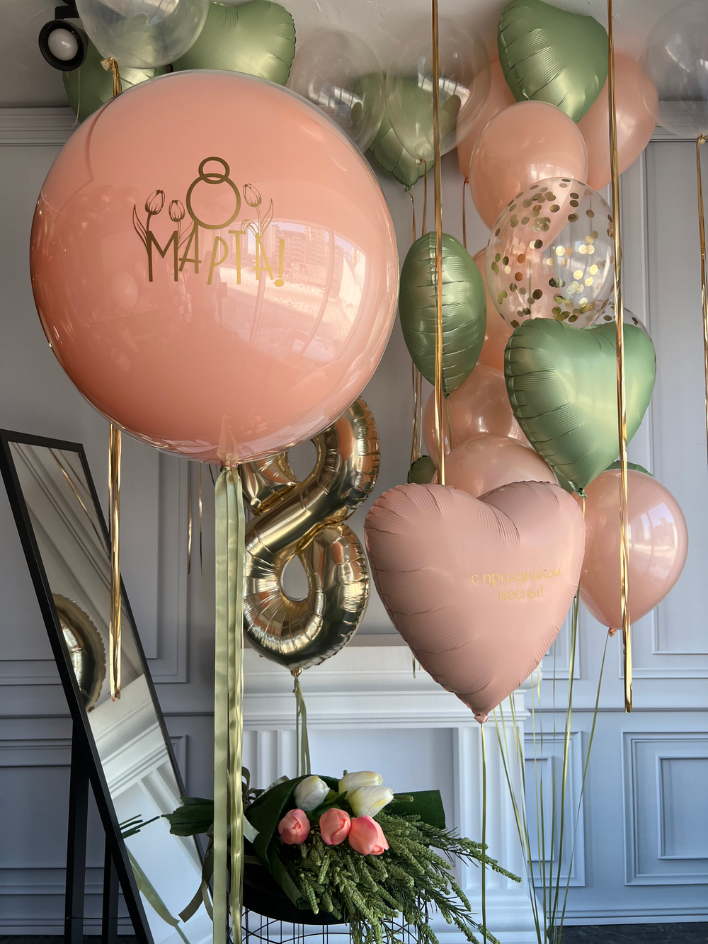 шары на 8 марта № 28