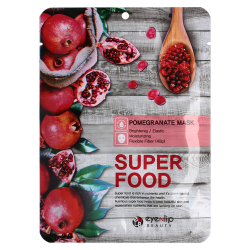 ENL SUPER FOOD Маска для лица тканевая EYENLIP SUPER FOOD POMEGRANATE MASK 23мл