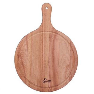 Доска разделочная деревянная Sugar&Spice Rosemary круглая с ручкой d35см