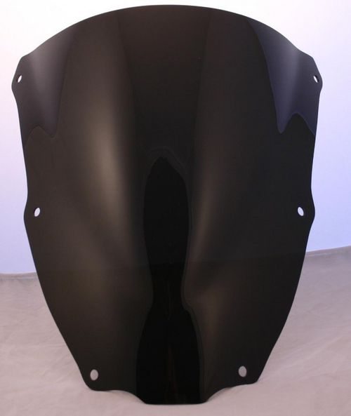 Ветровое стекло для мотоцикла Kawasaki ZX-6R 00-02 DoubleBubble Черное