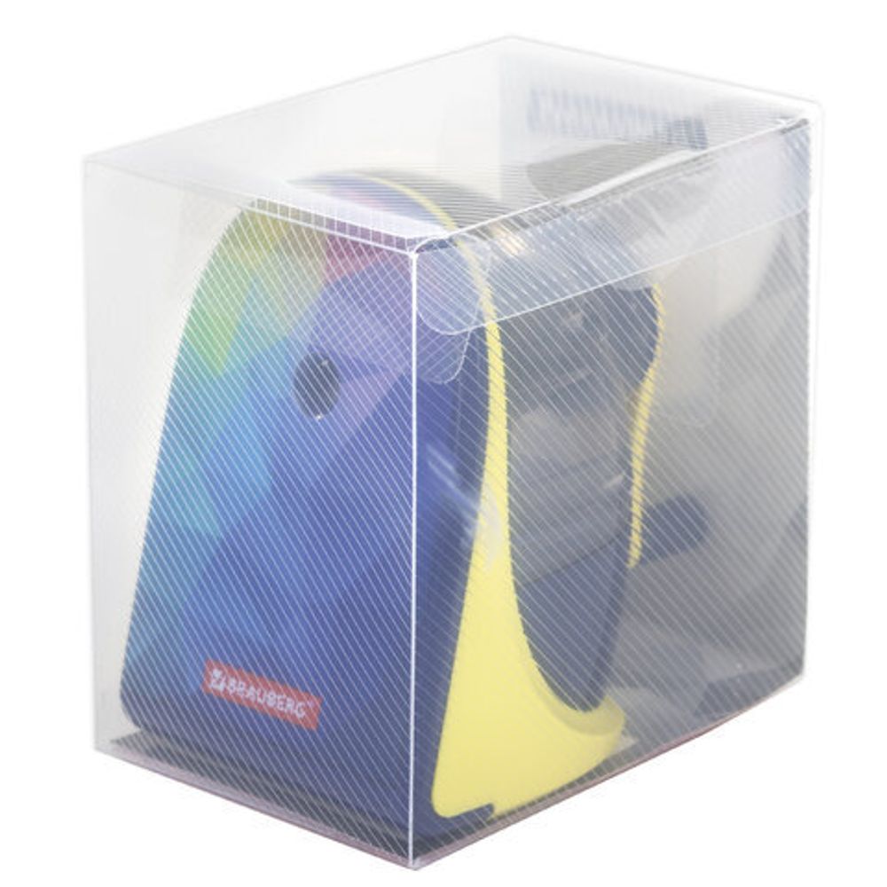 Точилка механическая BRAUBERG "MULTICOLOR", корпус с печатью, 228489