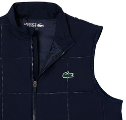 Женская теннисная жилетка Lacoste Water-Repellent UV Protect - небесный