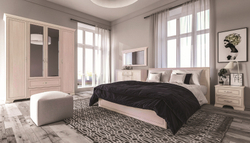 Шкаф для одежды 4-х дверный с ящиками Венеция 02