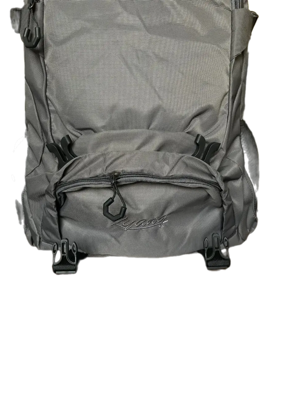 Рюкзак туристический усиленный QOZA, серый, 22 литра