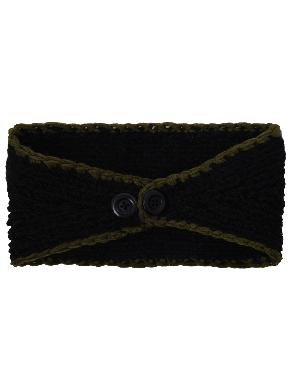 Повязка вязанная на голову