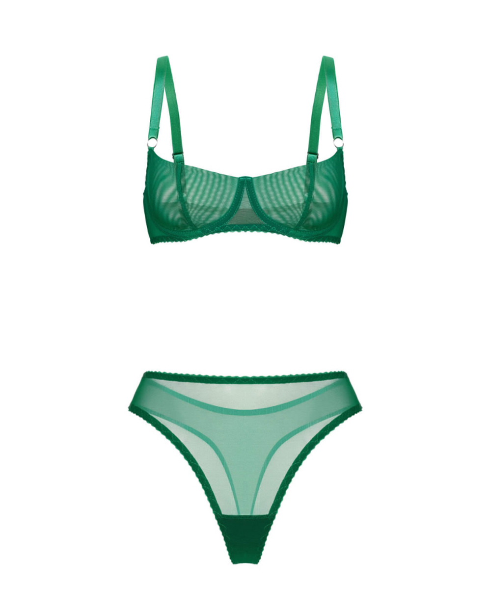 Высокие стринги Green