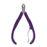 Кусачки для кутикулы, на блистере «Ultramarine», одна пружина, ручки пластик, цвет микс, на блистере,11см.