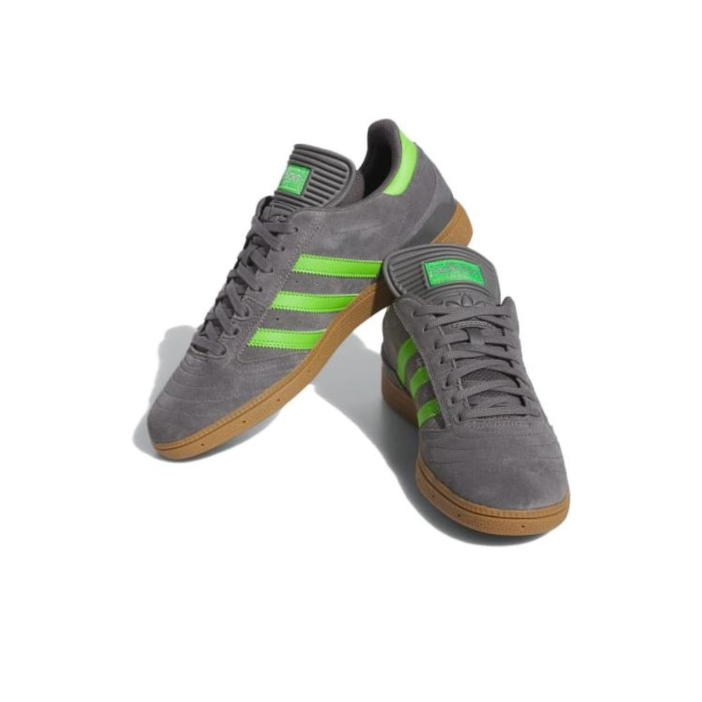 Мужские кроссовки Adidas Busenitz 'Grey Lucid Lime Gum' IE7273
