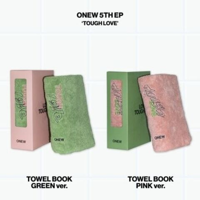 (ПРЕДЗАКАЗ) Альбом ONEW - TOUGH LOVE 5th Mini Album TOWEL BOOK RANDOM Version