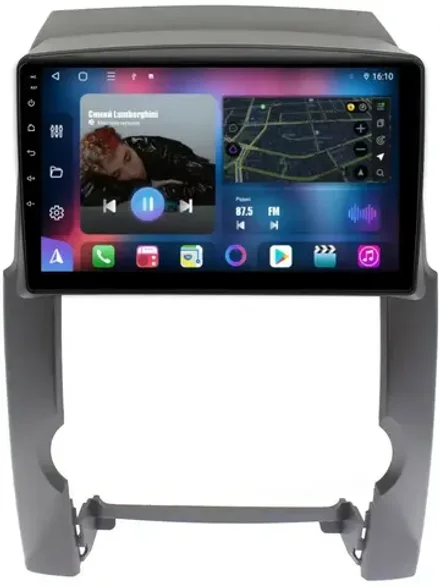 Магнитола для KIA Sorento XM 2009-2012 - FarCar 041M монитор 10" QLED на Android 13, 8-ядер, CarPlay, 4G SIM-слот