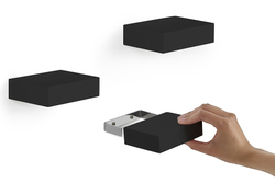 Набор полок 3шт Umbra Showcase черный