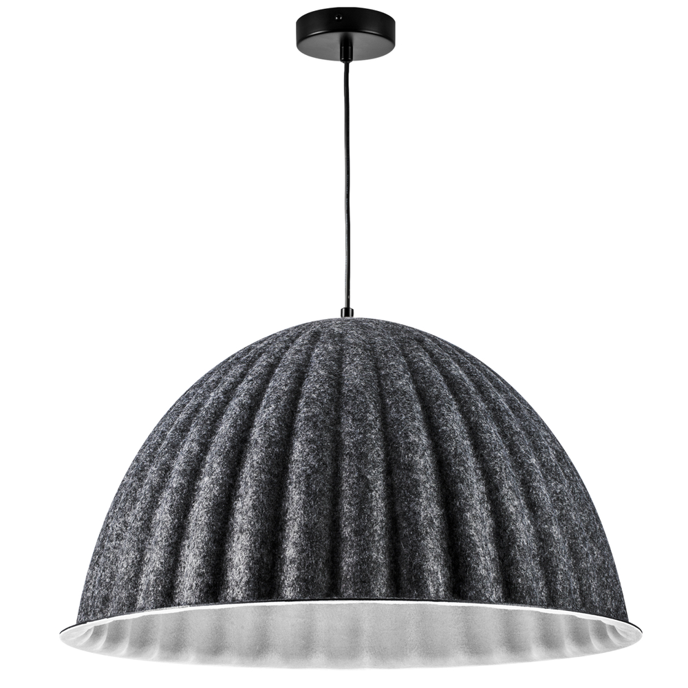 799557 Люстра FENICIA 1х12W (led) E27 ЧЕРНЫЙ/СЕРЫЙ