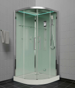 Душевая кабина Timo Premium 100x100 H-517 с баней с гидромассажем