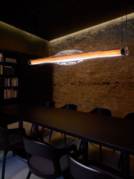 Chandelier  horizontal Dune Horizontal by LZF