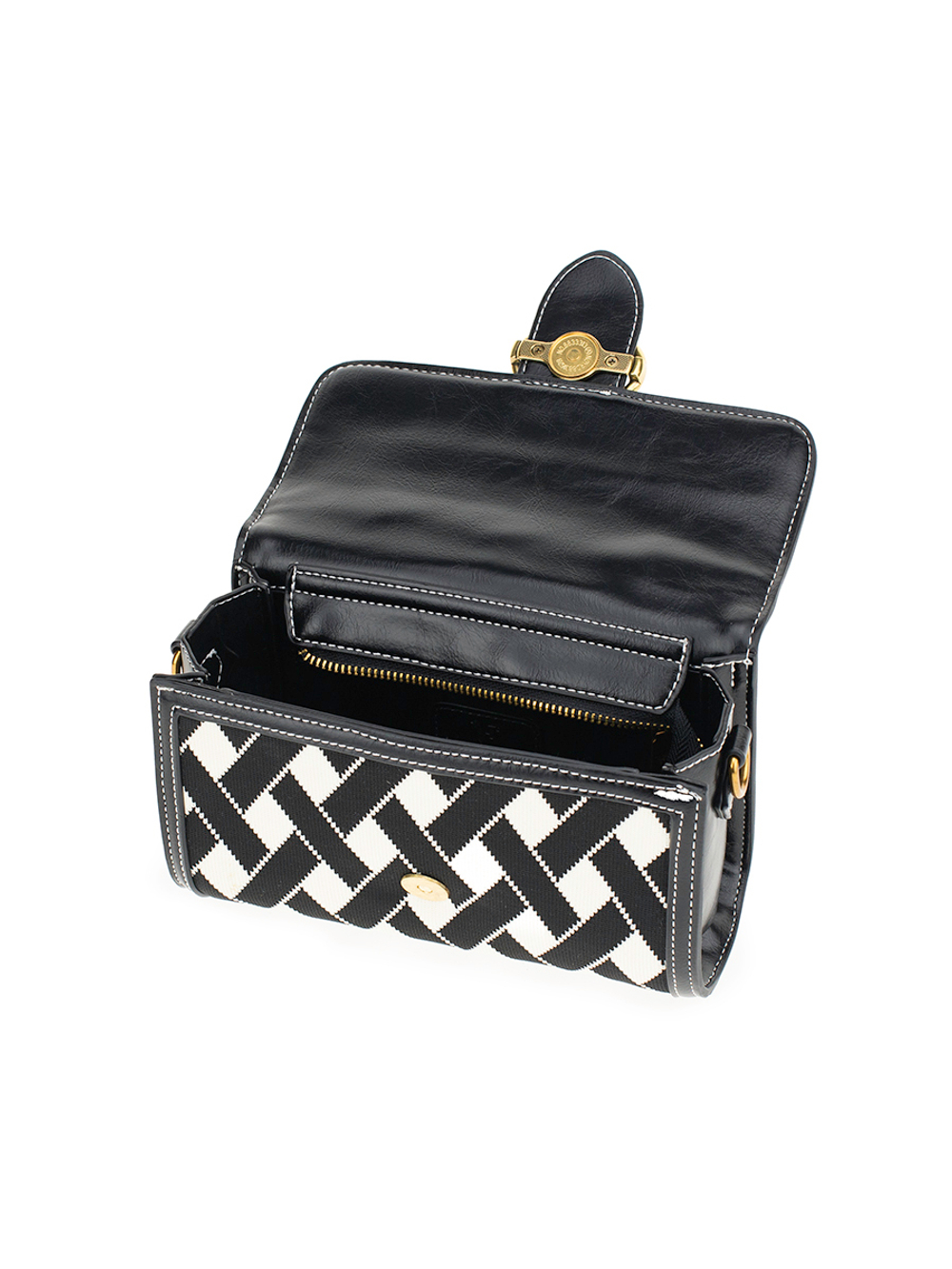 VF5326 Сумка жен., иск.кожа + текстиль