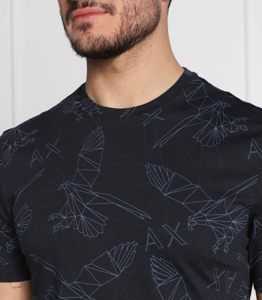 футболка Armani Exchange - темно-синий(3RZTBP ZJ9TZ)