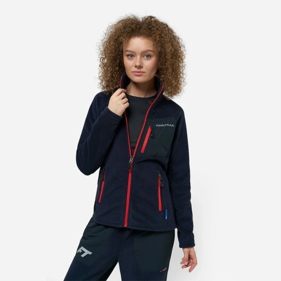 КУРТКА FINNTRAIL ФЛИСОВАЯ ЖЕНСКАЯ POLAR