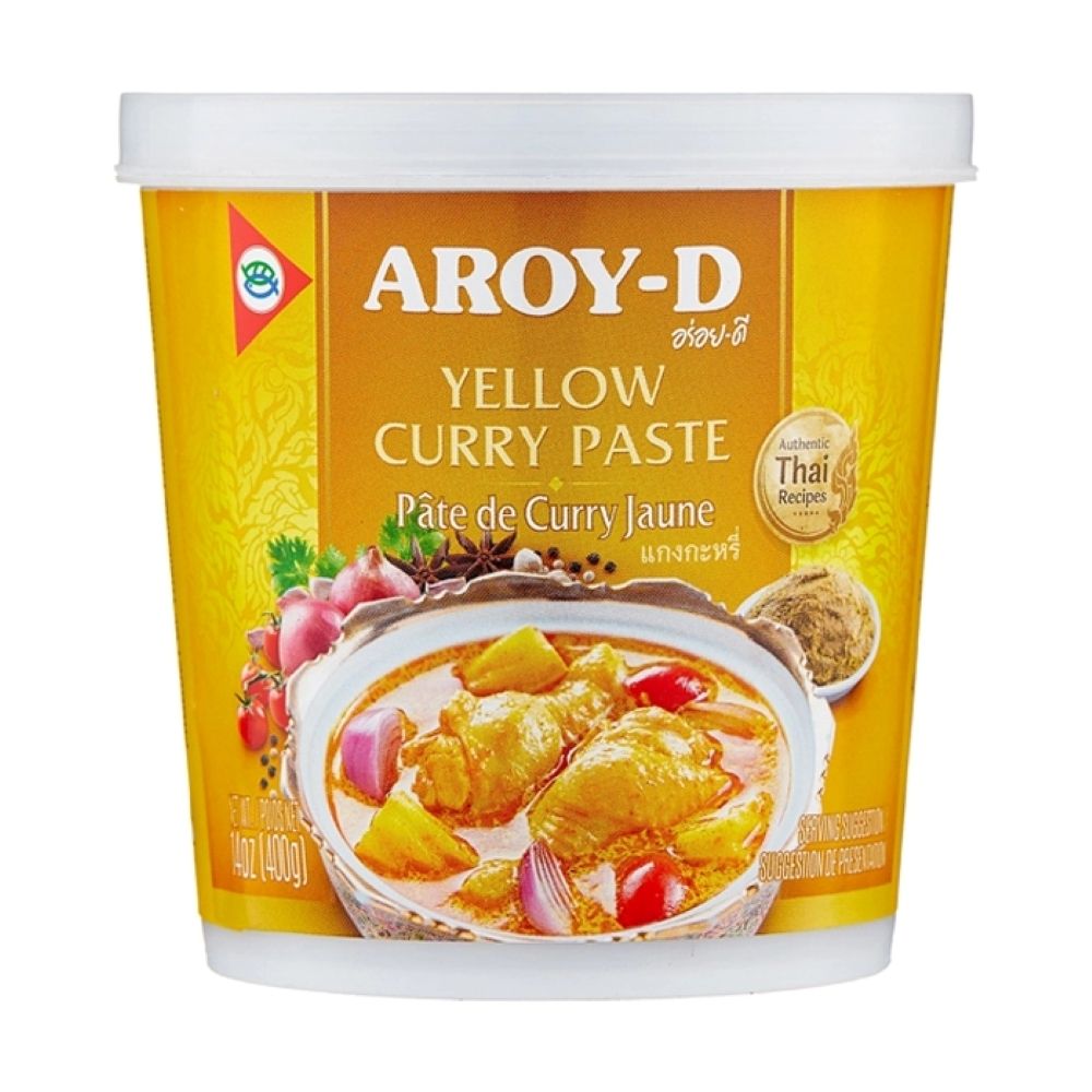 Aroy-D Паста Карри желтая, 400 г