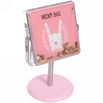 Зеркало настольное на ножке «Stylish image - Сладкие мечты», квадрат, 8*14 см (картон. коробка)