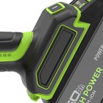 Угловая шлифовальная машина акк. Greenworks AG590, 24V, б/щет, 125 мм, 8500 об/мин, Anti-Kickback,1х5Ач,ЗУ,кор (3201007CUG)