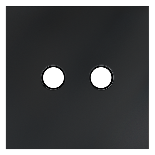 Накладка для розетки телевизионной оконечной TV+SAT, S70 (графит)