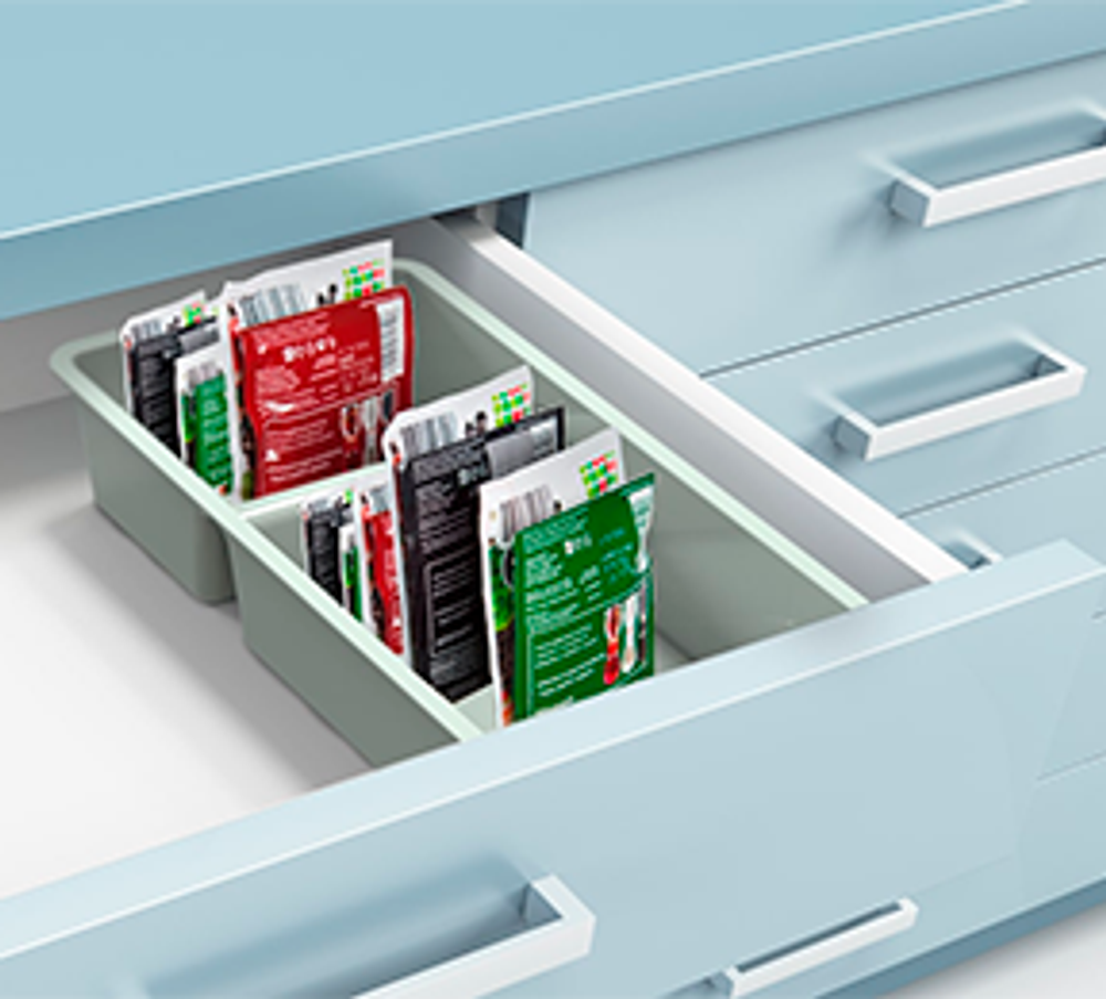 Органайзер для хранения Magic, снежно-белый