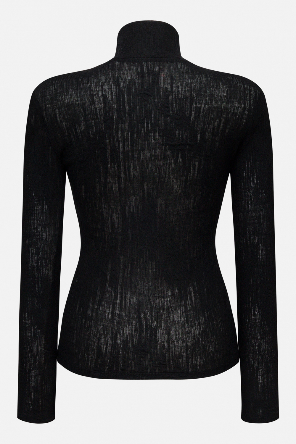 Водолазка из фактурной шерсти