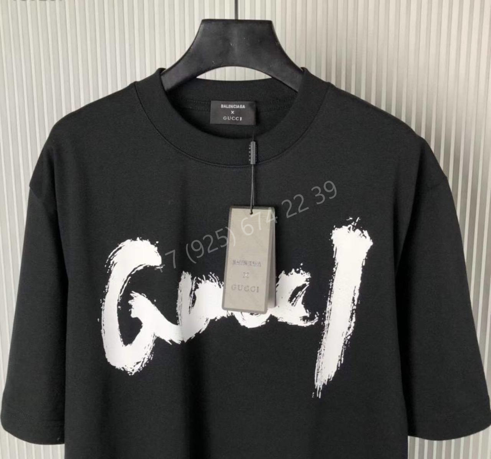 Футболка Balenciaga & Gucci