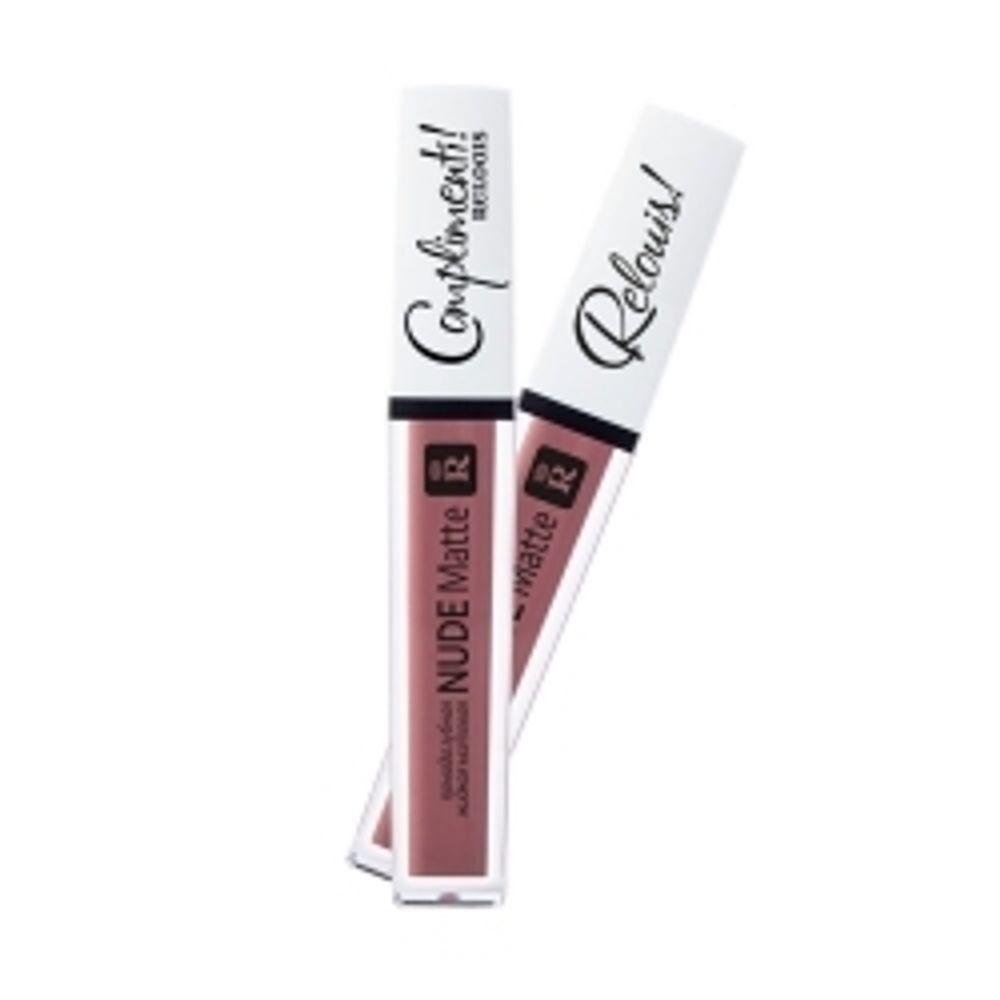 Матовая жидкая помада RELOUIS Nude Matte Complimenti - 13