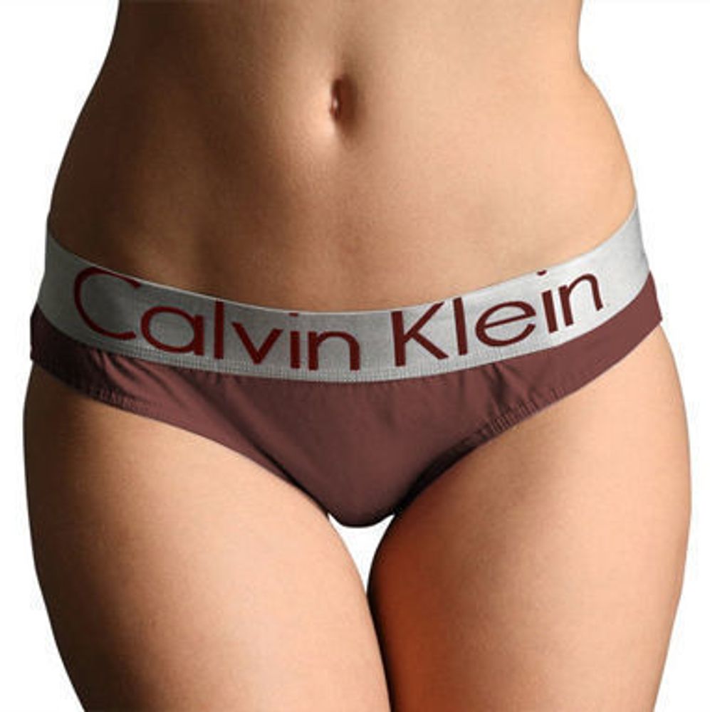 Женские стринги Calvin Klein Women Panty Brown