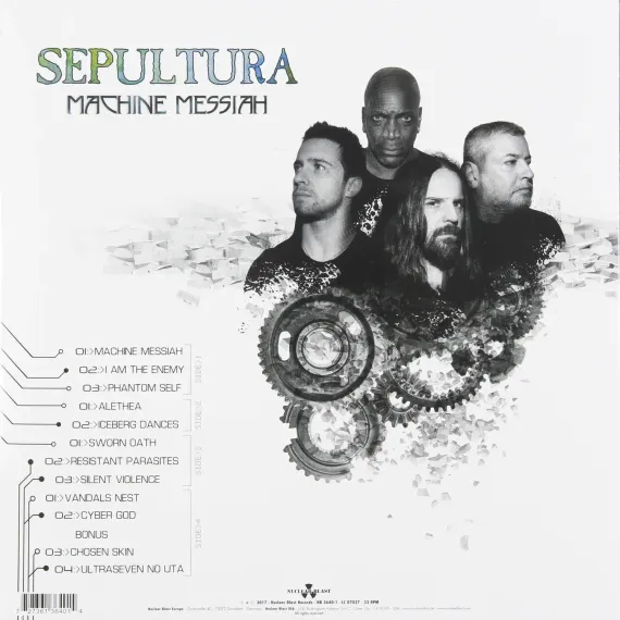 Sepultura – Machine Messiah (Coloured Red Black Marbled) 2LP