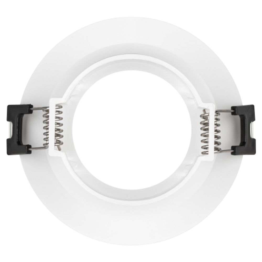 Светильник встраиваемый декоративный ЭРА KL93 WH под лампу MR16 GU5.3 белый пластиковый | Декоративные встраиваемые светильники