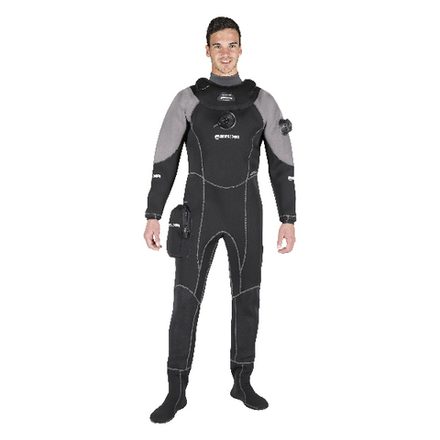 Сухой гидрокостюм MARES XR XR3 NEOPRENE Latex с носками, Неопреновый