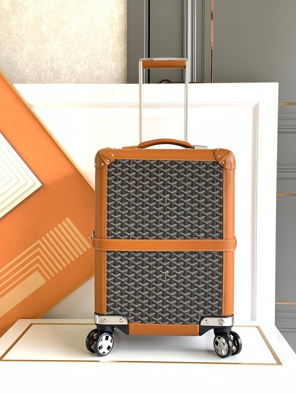 Goyard Bourget PM Trolley Case