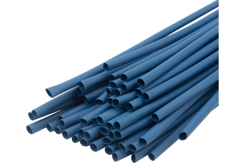 Термоусадка REXANT 6.0/3.0 мм, 1 м, синяя 20-6005