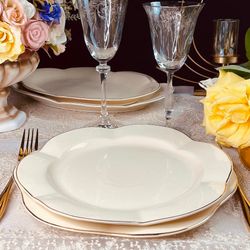 Lenardi 205-552 Набор из 6 тарелок 27см МИРАЖ в под.уп.(х6)Фарфор