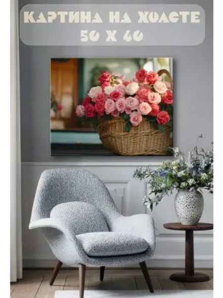 Картина на стену 40 X 50 Розы