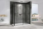 Душевой уголок ABBER Komfort AG93160B-S102B 160х100 стекло прозрачное/профиль черный