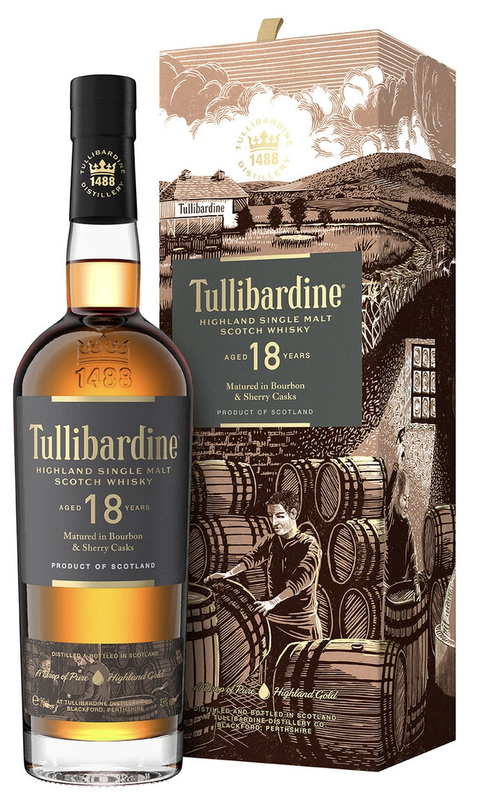 Виски Tullibardine 18 Years Old, 0.7 л