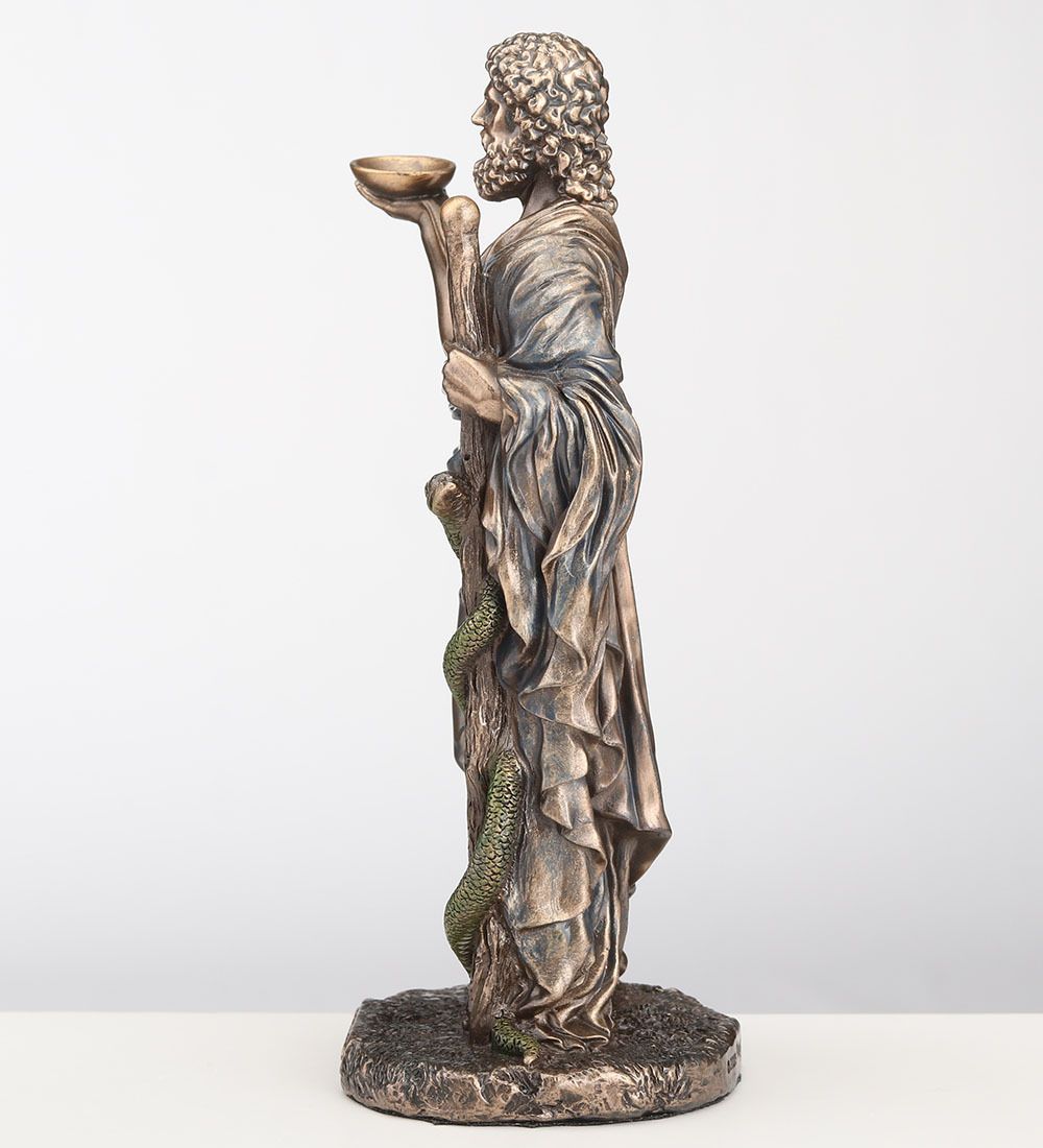 Veronese WS-1320 Статуэтка «Асклепий - бог медицины и врачевания»