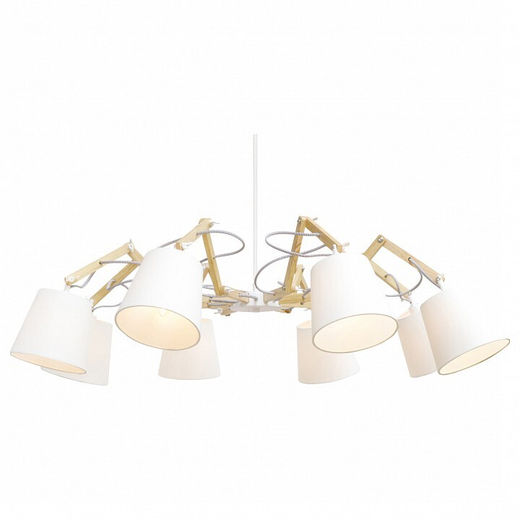 Люстра на штанге Arte Lamp A5700LM-8WH