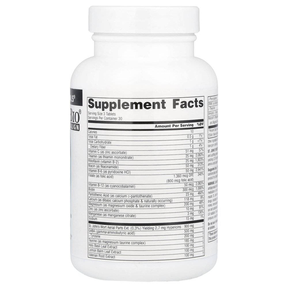 Source Naturals, St. John's Positive Things ™, 90 таблеток